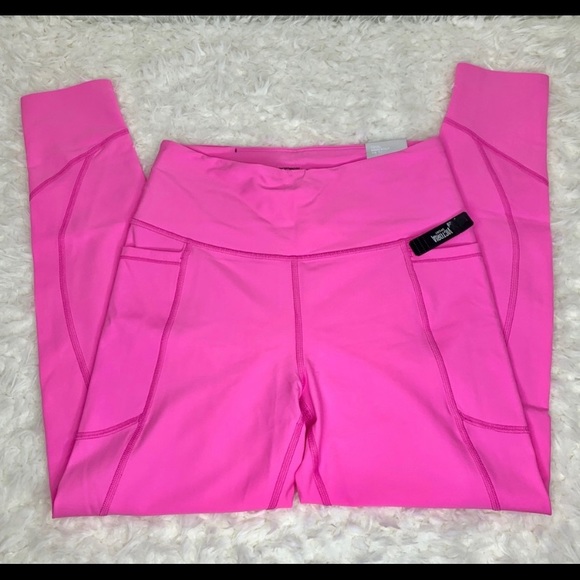 VSX Sport Total Knockout 7/8 Leggings XL NWT Pink - Picture 4 of 7